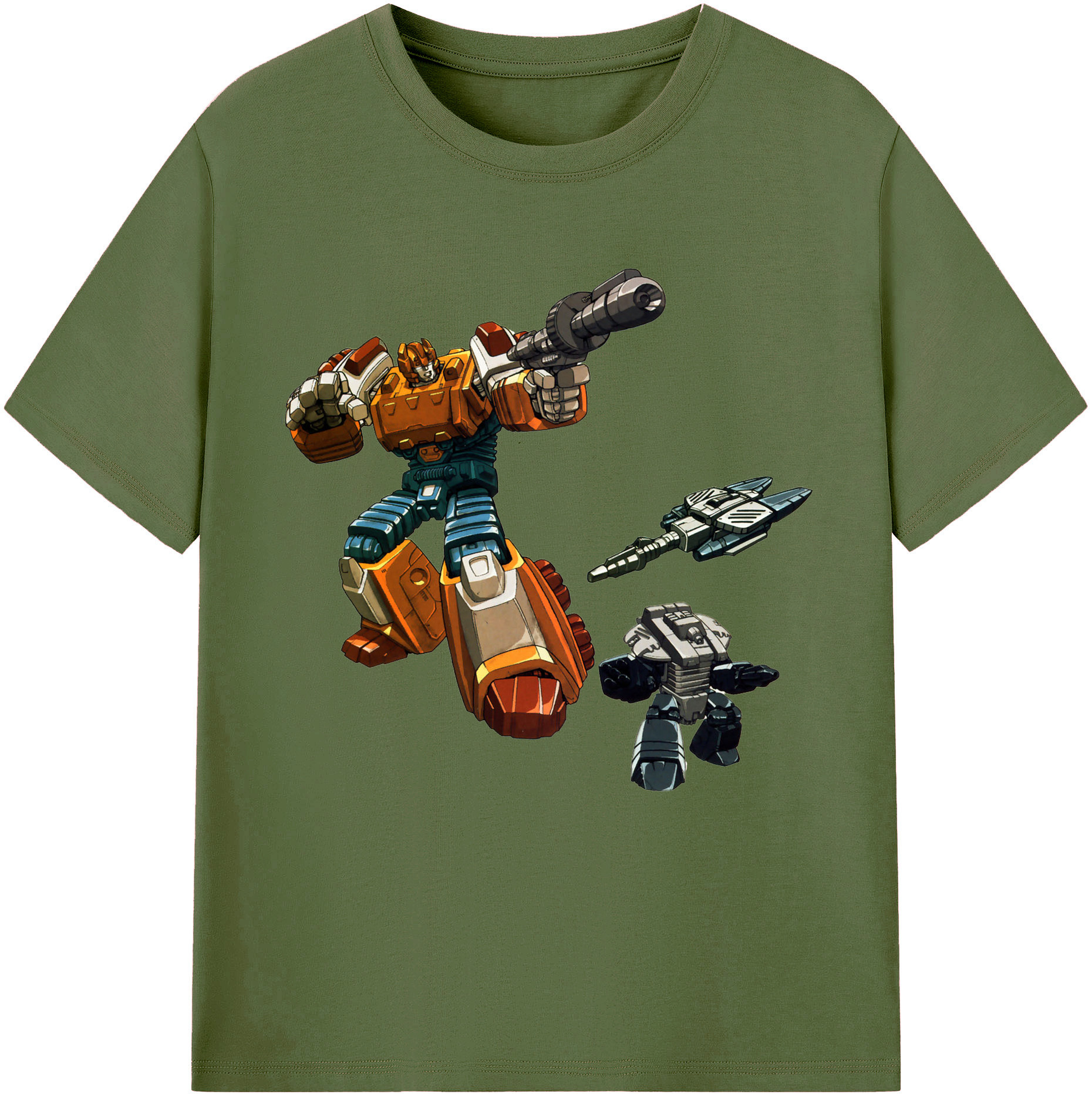 （画像用）  綿100％半袖Tシャツ（フロントプリント）